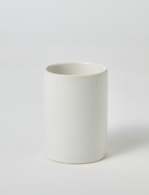 Salt&Pepper Tide Toothbrush Holder, White product photo