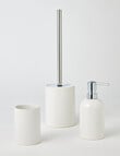 Salt&Pepper Tide Toothbrush Holder, White product photo View 03 S