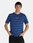 Champion Legacy Stripe Tee, Midnight Run product photo