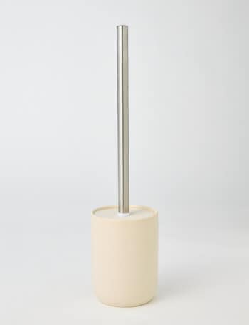 Salt&Pepper River Toilet Brush Holder, Sand product photo