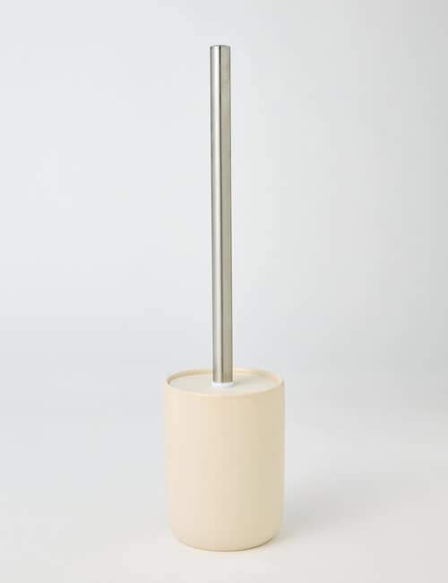 Salt&Pepper River Toilet Brush Holder, Sand product photo