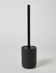 Salt&Pepper River Toilet Brush Holder, Black product photo