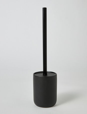 Salt&Pepper River Toilet Brush Holder, Black product photo