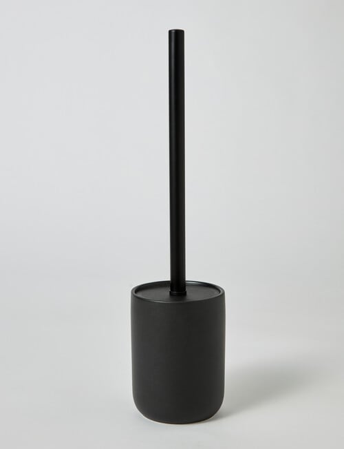 Salt&Pepper River Toilet Brush Holder, Black product photo