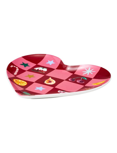 Porto Tis the Season Heart Plate product photo View 02 L