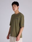 Champion Rochester MR Hype Tee, Fossil Leaf Green product photo View 02 S