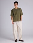 Champion Rochester MR Hype Tee, Fossil Leaf Green product photo View 04 S