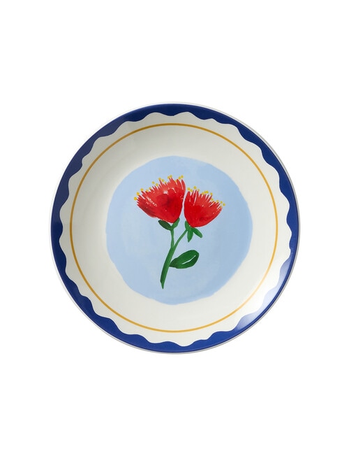 Porto Kiwiana Side Plate, 20cm, Pohutukawa product photo