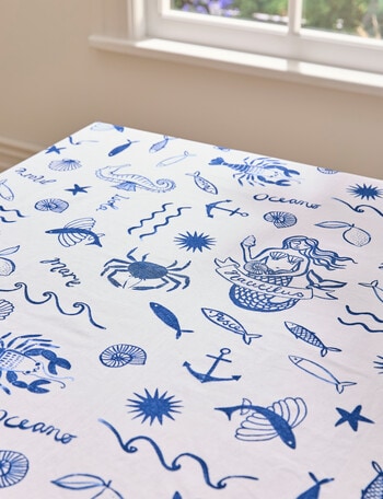 Porto Nautilus Table Cloth, 150x230cm, Siren product photo