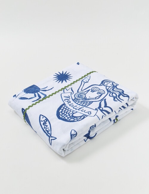 Porto Nautilus Table Cloth, 150x230cm, Siren product photo View 02 L