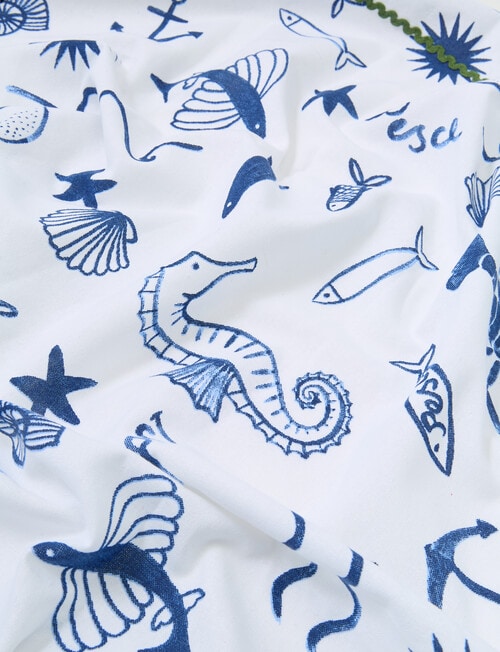 Porto Nautilus Table Cloth, 150x230cm, Siren product photo View 05 L