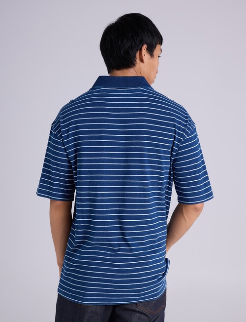 Champion Rochester Vintage Wash Polo, Indigo Dye product photo View 03 L