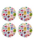 Porto Kiwiana Set of 4 Cork Placemats, 29.6cm product photo View 02 S