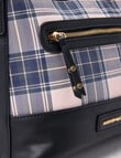 Boston + Bailey Printed Crossbody, Blush Check product photo View 08 S