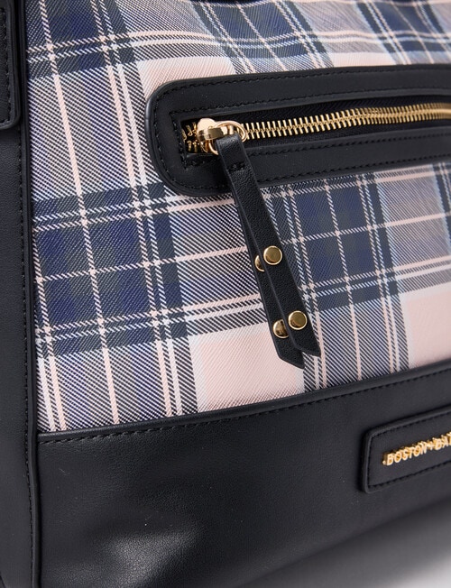 Boston + Bailey Printed Crossbody, Blush Check product photo View 08 L