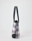 Boston + Bailey Printed Tote, Blush Check product photo View 05 S