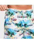 Mitch Dowd Aloha Cotton Boxer, Multicolour product photo View 04 S