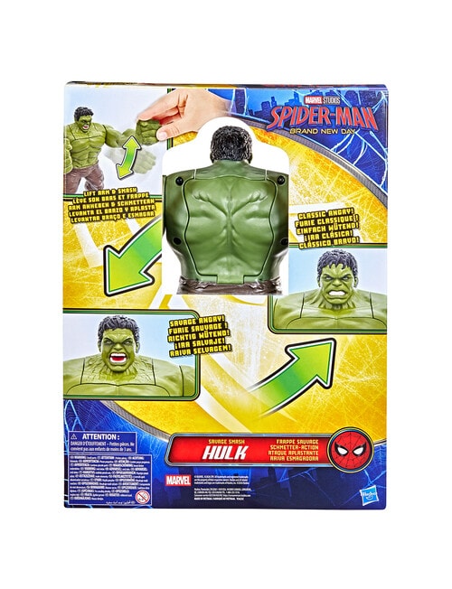 Spiderman Brand New Day Savage Smash Hulk Action Figure product photo View 03 L