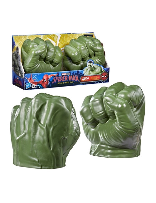 Spiderman Brand New Day Hulk Gamma Smash Fists Role Play Toys product photo