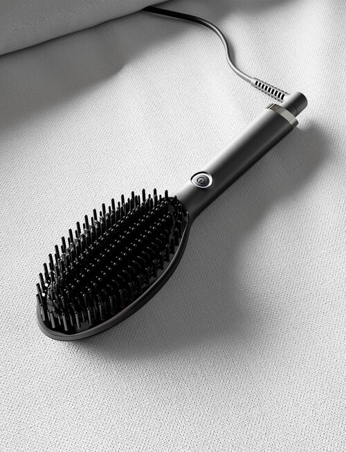 ghd Glide+ Smoothing Hot Oval Brush, Black product photo View 06 L