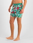 Bonds Surfing Santa Christmas Sleep Short, Surfing Santa Green product photo View 03 S
