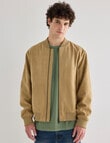 Gasoline Suede Bomber, Tan product photo View 04 S