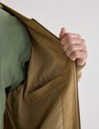 Gasoline Suede Bomber, Tan product photo View 09 S