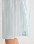 Mineral Sleep Nightie, Mint Stripe product photo View 05 S