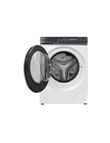 Haier 10kg + 6kg 500 Series Front Load Washer & Dryer Combo, HWD1060NW1 product photo View 03 S