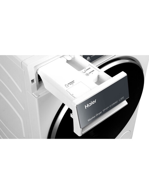 Haier 10kg + 6kg 500 Series Front Load Washer & Dryer Combo, HWD1060NW1 product photo View 04 L