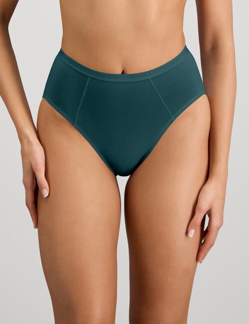 Bendon Body Cotton High Cut Brief, Mediterranea product photo