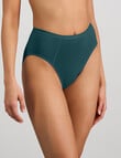 Bendon Body Cotton High Cut Brief, Mediterranea product photo View 03 S