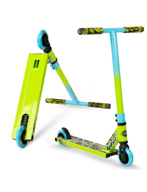 MADD Carve Flow-X Scooter, Green & Blue product photo View 02 L