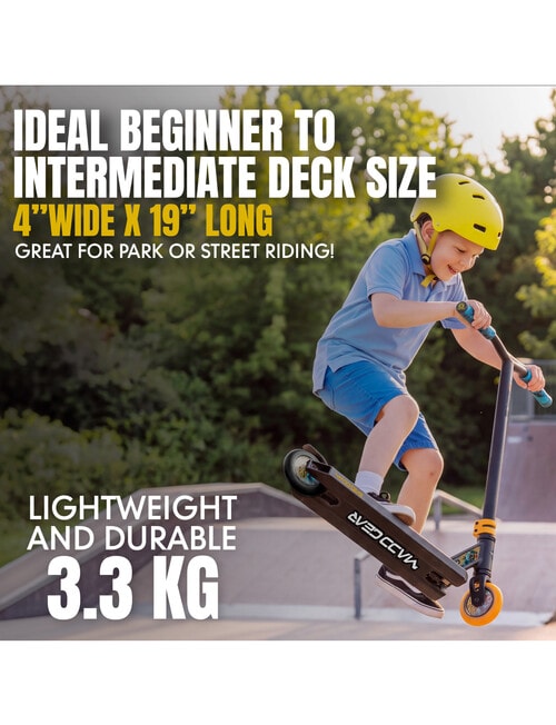 MADD Carve Pro-X Scooter, Tiger Tracks product photo View 05 L
