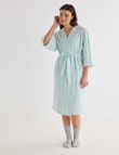 Mineral Sleep Robe, Mint Stripe product photo View 03 S