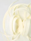 Whistle Accessories Lillian Fascinator, Ivory product photo View 02 S
