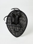 Whistle Accessories Lillian Fascinator, Black product photo