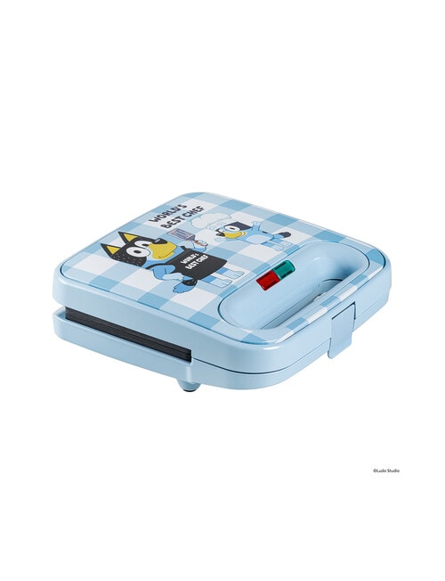 Uncanny Bluey Double Square Waffle Maker, WM2-BLU-BL2-NZ product photo View 02 L