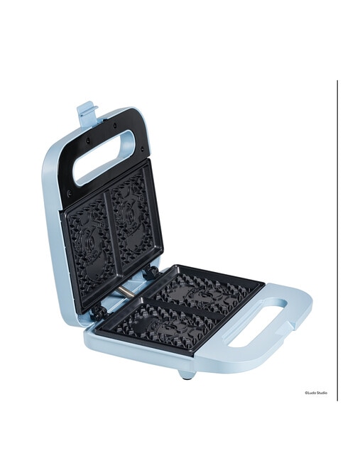 Uncanny Bluey Double Square Waffle Maker, WM2-BLU-BL2-NZ product photo View 03 L