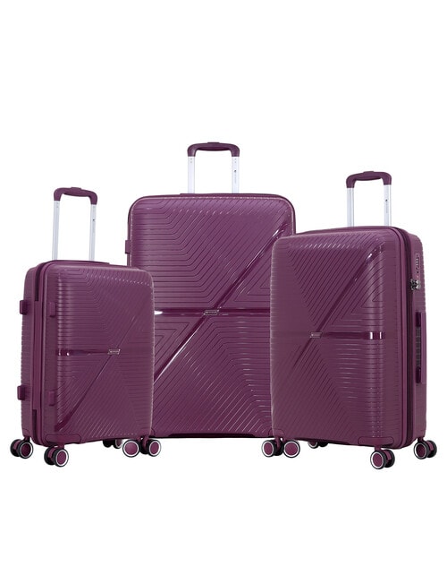 Voyager Milan Trolleycase Set, 3-Piece, Syrah product photo