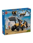 LEGO City City Yellow Backhoe Loader Construction, 60480 product photo View 02 S