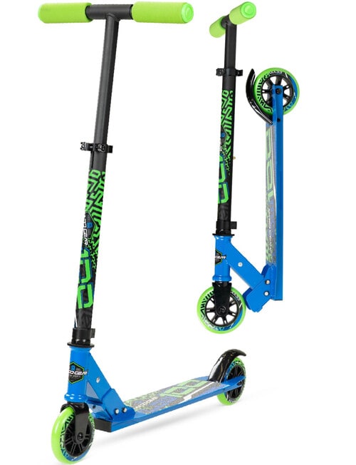 MADD Carve Flow 100 Scooter, Dark Blue & Green product photo