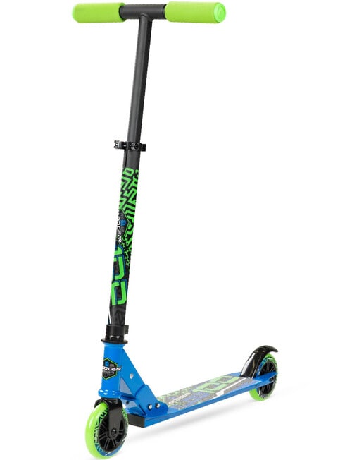 MADD Carve Flow 100 Scooter, Dark Blue & Green product photo View 02 L