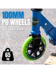 MADD Carve Flow 100 Scooter, Dark Blue & Green product photo View 03 S