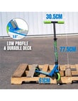 MADD Carve Flow 100 Scooter, Dark Blue & Green product photo View 04 S