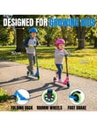 MADD Carve Flow 100 Scooter, Dark Blue & Green product photo View 07 S