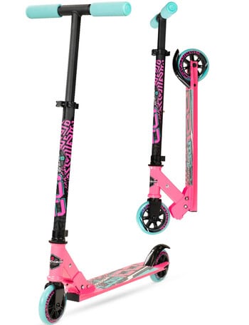 MADD Carve Flow 100 Scooter, Pink & Teal product photo
