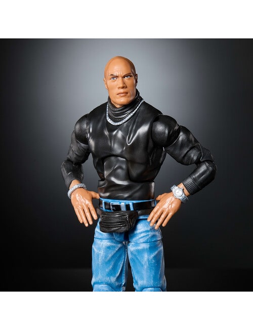 WWE Elite Collection The Rock Action Figure product photo View 03 L