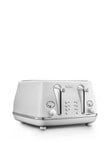 DeLonghi Icona Capitals 4 Slice Toaster, White, CTOC4003.IW product photo View 02 S