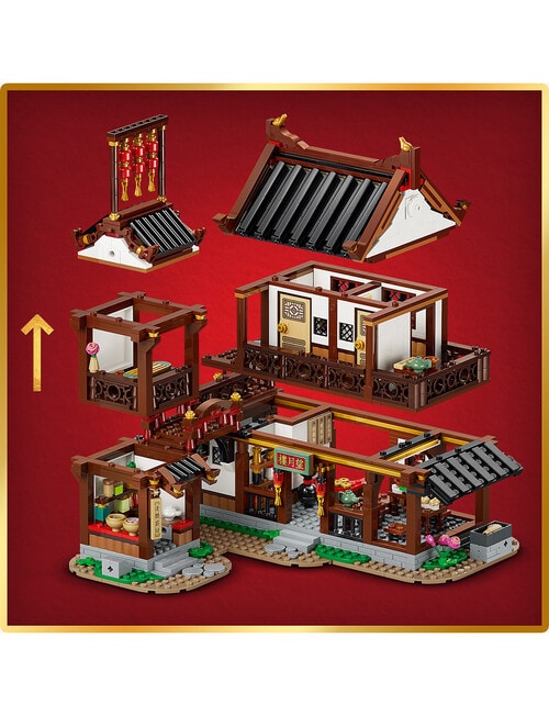 LEGO Chinese Festival Chinese Festivals Moon-Gazing Inn Set, 80121 product photo View 03 L